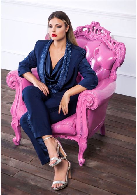 Tailleur 3 Pezzi con Strass Verde BAGATELLE DREAM | Abiti | OJOWU MB232182